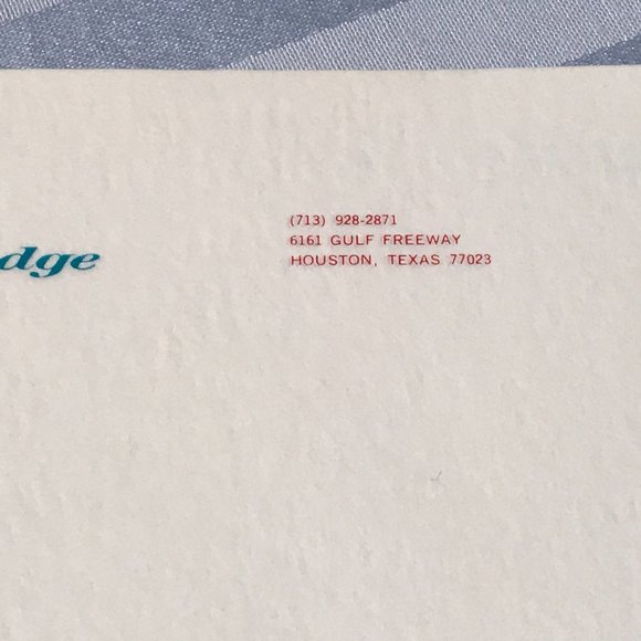 Vtg 70s Hojo Motor Lodge Letterhead & Copy Paper - Picture 7 of 8